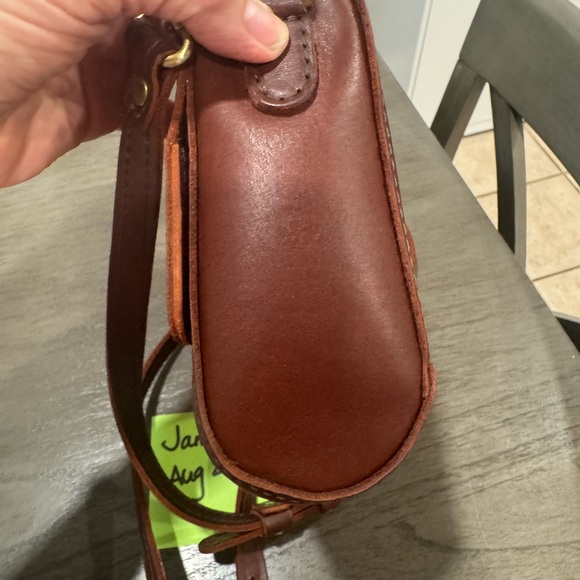 PLG Cognac Medium Metro Crossbody - Picture 4 of 11